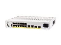 Network Advantage - prepínač - kompaktný - L3 - riadený - 12 x 10/100/1000 (PoE+) + 2 x 1000Base-T + 2 x 10 Gigabit SFP+ (uplink) - montáž do rozvádzača - PoE+ (240 W)