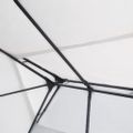 vidaXL Altánok, biely 3x4 m