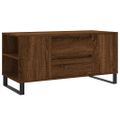 vidaXL Konferenčný stolík hnedý dub 102x44,5x50 cm kompozitné drevo