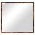 vidaXL Zrkadlo do kúpeľne s LED Dymová dub 40 x 37 x 8.5 cm