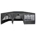 vidaXL Párty stan Antracit 600 x 400 x 266 cm Polyetylén