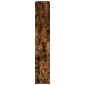 vidaXL Deliaca stena dymový dub 100x33x187,5 cm kompozitné drevo