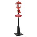 vidaXL Vianočná pouličná lampa so Santom 180 cm, LED