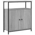 vidaXL Komoda sivá sonoma 70x30x80 cm kompozitné drevo