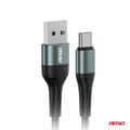 Kábel USB na USB-C 3A 200 cm FullLINK AMiO-03912