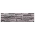vidaXL Nástenné panely 10 ks 100 x 25 cm Antracit EPS pena