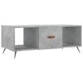 vidaXL Konferenčný stolík betónovo sivý 102x50x40 cm kompozitné drevo