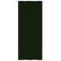 vidaXL Balkónová markíza tmavozelená 100x240 cm oxfordská látka