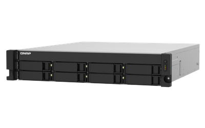 QNAP TS-832PXU-4G (1,7GHz / 4GB RAM / 8x SATA / 2x 2,5GbE / 2x 10GbE SFP+ / 1x PCIe / 4x USB 3.2)
