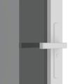 vidaXL Vnútorné dvere 83x201,5 cm biele ESG sklo a hliník