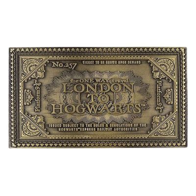 Zberateľská plaketa Harry Potter - Lístok na Rokfortský expres