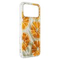Módne letné puzdro pre iPhone 16 Pro Max 6,9" oranžové