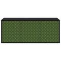 vidaXL Nástenný TV kabinet GELEEN 102 x 33 x 40 cm Čierny dub