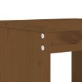 vidaXL Barové stoličky 2 ks medovohnedé 40x36x75 cm masívna borovica