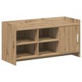 vidaXL Skriňa na topánky 100 x 39,5 x 51 cm Kompozitné drevo