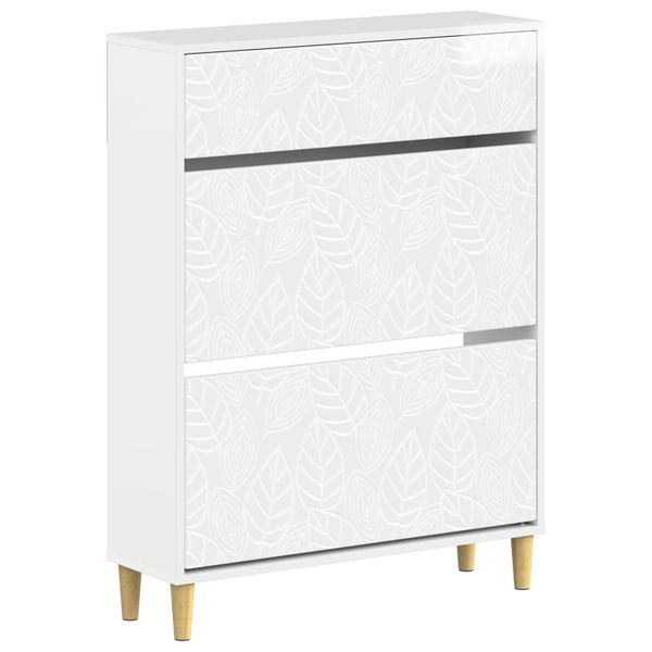 vidaXL Skriňa na topánky DELFT 78 x 24 x 103 cm Kompozitné drevo