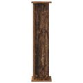 vidaXL Stojan na rastliny 2 ks Staré drevo 25 x 25,5 x 100,5 cm