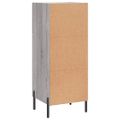 vidaXL Komoda sivý dub sonoma 34,5x34x90 cm spracované drevo
