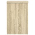 vidaXL Stojany na rastliny 2 ks dub sonoma 20x20x30cm kompozitné drevo