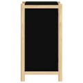vidaXL Komoda čierna 62x38x70 cm spracované drevo