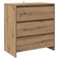 vidaXL Komoda dub artisan 70x41x75 cm spracované drevo