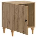 vidaXL Nočný stolík Dub artisan 43 x 34,5 x 50 cm Kompozitné drevo
