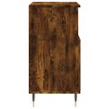 vidaXL Komoda dymový dub 60x35x70 cm spracované drevo