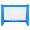 vidaXL Detská futbalová bránka 100x75x55 cm plast