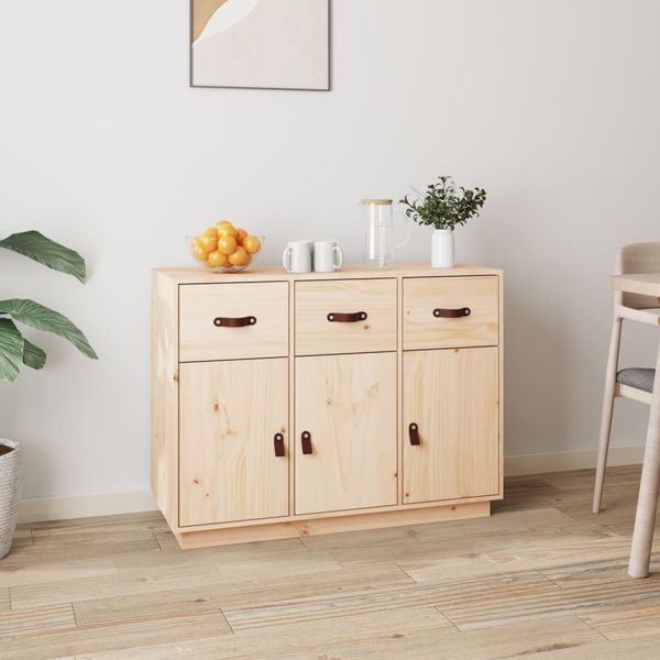 vidaXL Komoda 100x40x75 cm borovicový masív
