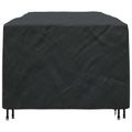 vidaXL Obal na nábytok Jednofarebný Čierna 300 x 140 x 90 cm 210D