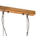 vidaXL Závesná lampa 25 W šmuhovaná modrá 85x28x109 cm E27
