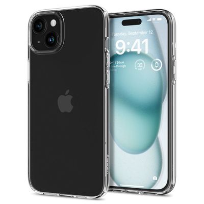 Puzdro Spigen Liquid Crystal pre iPhone 15 6,1" priehľadné
