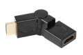 Redukcia HDMI-HDMI Cabletech ZLA0852 – Flexibilná otočná uhlová