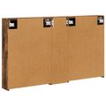 vidaXL Set kabinetov do kúpeľne 3 ks 120 x 14,5 x 70 cm