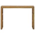 vidaXL Konzolový stolík 110x35x75 cm teakový masív