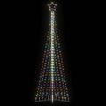 vidaXL LED vianočný stromček 495 LED farebné 300,5 cm