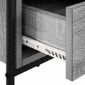 vidaXL Konferenčný stolík Sivý Sonoma 99,5 x 49 x 46 cm