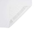 vidaXL Chránič matraca biela 120x220 cm vodeodolné