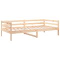 vidaXL Denná posteľ s matracom 80x200 cm masívna borovica