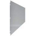 vidaXL Obrubník trávnika 20 ks 25 x 103 cm Pozinkovaná oceľ Strieborná