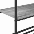 vidaXL Vešiak na oblečenie Sivý dub sonoma 60 x 30 x 171 cm