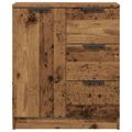 vidaXL Komoda staré drevo 60x30x70 cm kompozitné drevo