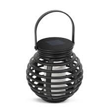 LED solárna lampa - svetlo sviečky - zavesiteľná - teplá biela - 10 x 11 cm