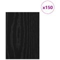 vidaXL Dekoračné panely 150 ks Čierny dub 15 x 21 x 0,27 cm