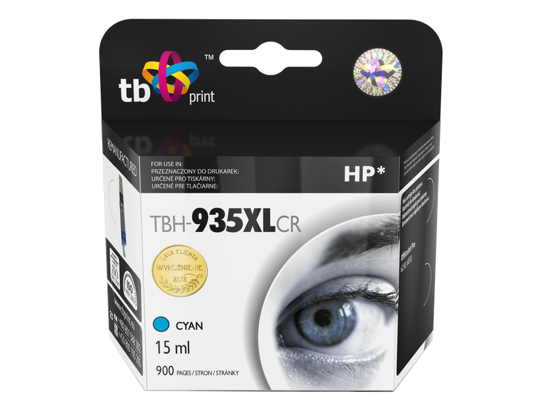 Ink. kazeta TB kompat. s HP OP 6230, CY reman
