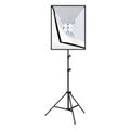 Štúdiová súprava Puluz softbox 50x70 cm, statív, LED žiarovka 4 ks PU5071EU