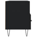 vidaXL TV stolík čierny 102x36x50 cm kompozitné drevo