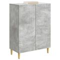 vidaXL Servírovacia skriňa Betónovo sivá 66 x 34,5 x 90 cm