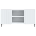 vidaXL TV skrinka Biela 102 x 34,5 x 52 cm Kompozitné drevo