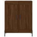 vidaXL Vysoká skrinka hnedý dub 69,5x34x180 cm spracované drevo